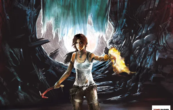 Picture Tomb Raider, game, art, 2013, Lara, tomb raider, Croft