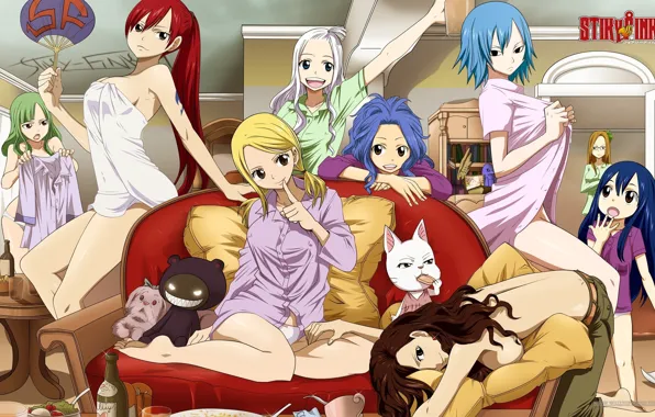 Boobs, breast, anime, tits, chest, Fairy Tail, busty, oppai