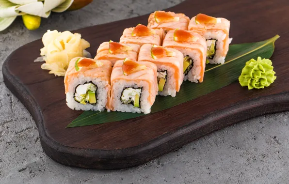 Sheet, Rolls, Ginger, Wasabi