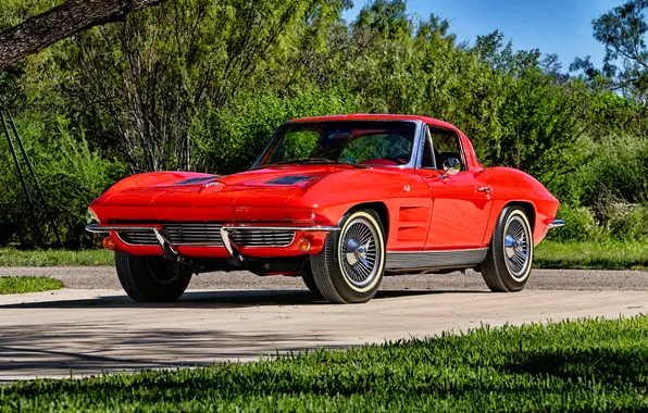 Corvette, Chevrolet, Chevrolet, Stingray, Corvette, 1963