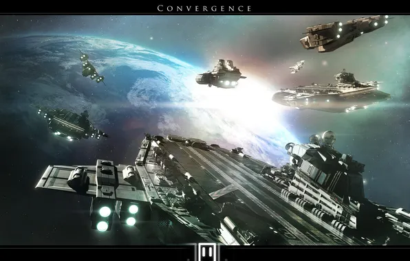 Ship, planet, Convergence