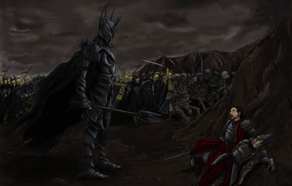 Figure, The Lord Of The Rings, The Lord Of The Rings, Sauron, Isildur, Elendil, The …