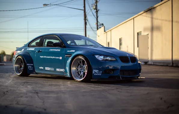 Picture BMW, BMW, blue, racing, race, E92