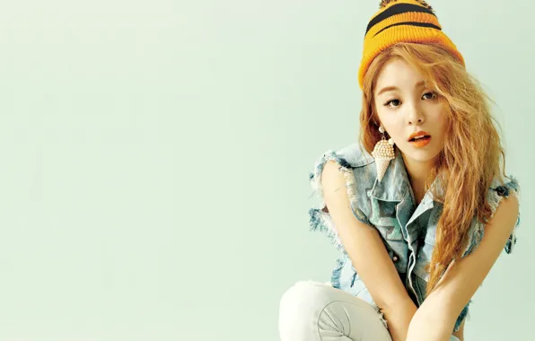 Picture girl, music, Asian, South Korea, K-Pop, Ailee