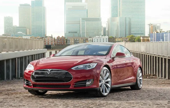 Tesla, industrial, Model S, 2014