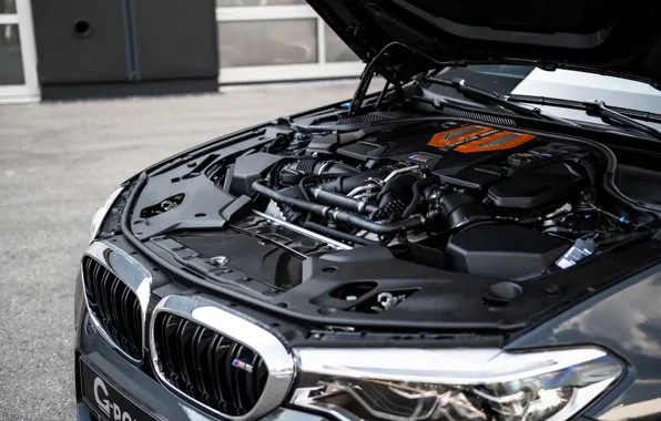 Engine, BMW, sedan, G-Power, 2018, BMW M5, four-door, M5