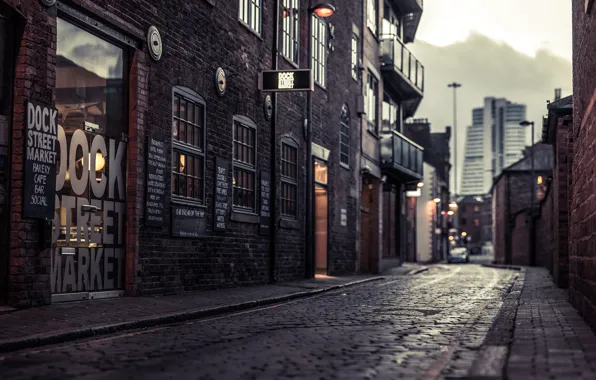 Street, building, street