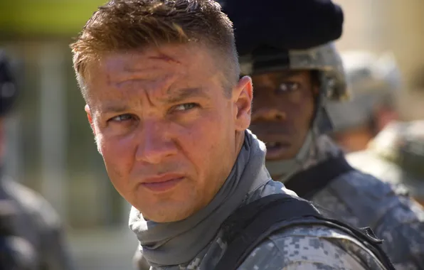 The film, Jeremy Renner, The Hurt Locker, William James