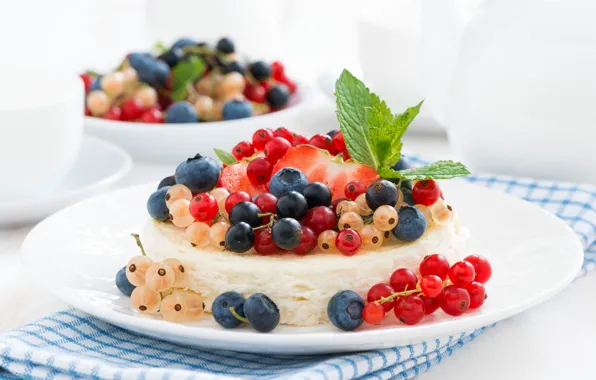 Picture berries, dessert, cake, cheesecake, cheesecake