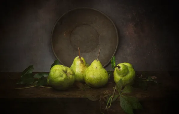 Fruit, still life, pear