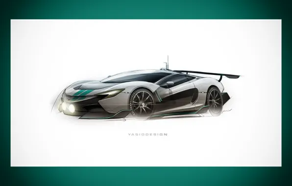 Auto, Figure, Frame, Machine, Car, Car, Art, Art