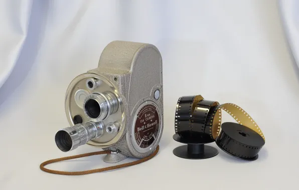 Picture background, camera, Bell &ampamp; Howell
