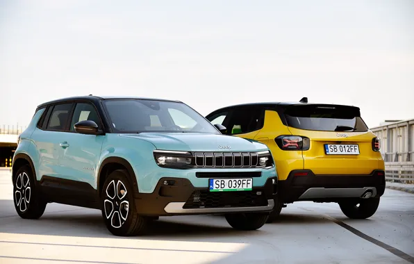 Picture electric, Jeep, crossovers, Jeep Avenger