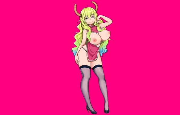 Girl, hot, sexy, nipples, boobs, woman, breast, anime