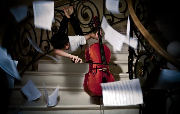 Music, background, cello