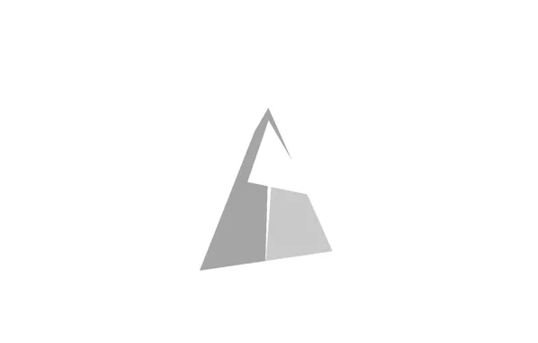 Abstraction, minimalism, grey, triangle