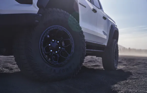 Picture Chevrolet, close-up, wheel, Colorado, Chevrolet Colorado ZR2 Bizon