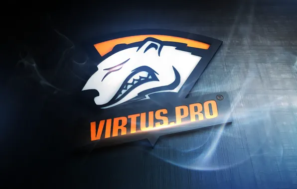 Picture smoke, bear, logo, counter-strike, Virtus.pro, Virtus.about, Virtuspro