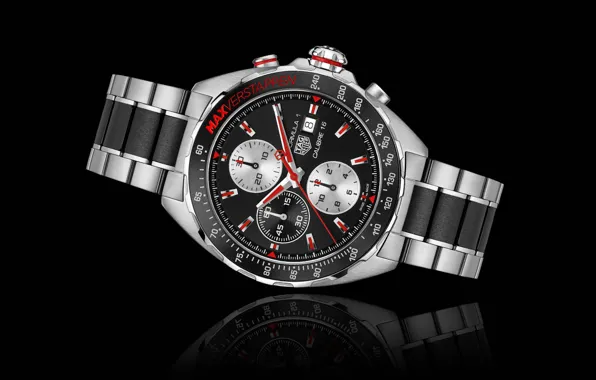 Time, reflection, arrows, watch, strap, watch, chronometer, Titanium