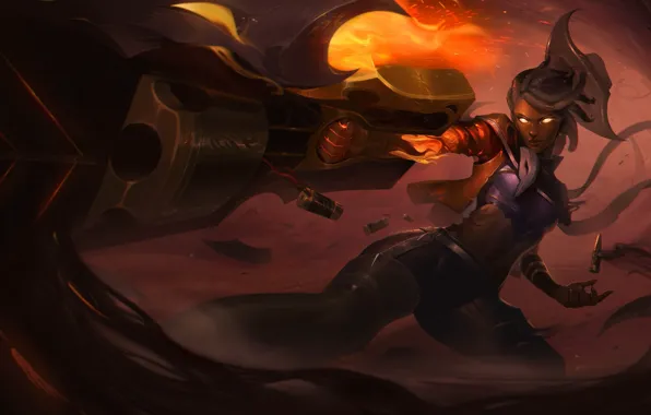 Girl, League Of Legends, Senna