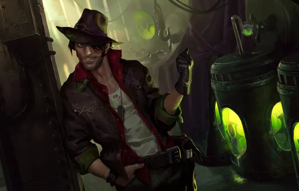 Hat, guy, barrels, Legends of Runeterra