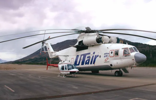 Helicopter, multipurpose, heavy, Mi-26, transport