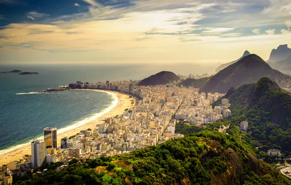 Picture beach, coast, beach, Brazil, Brazil, Brasil, Rio de Janeiro, Rio