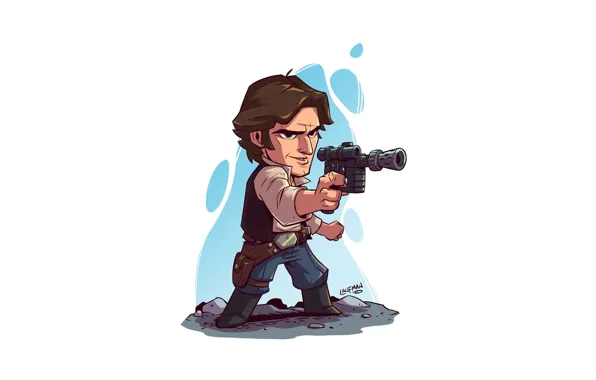 Star Wars, Han Solo, Derek Laufman