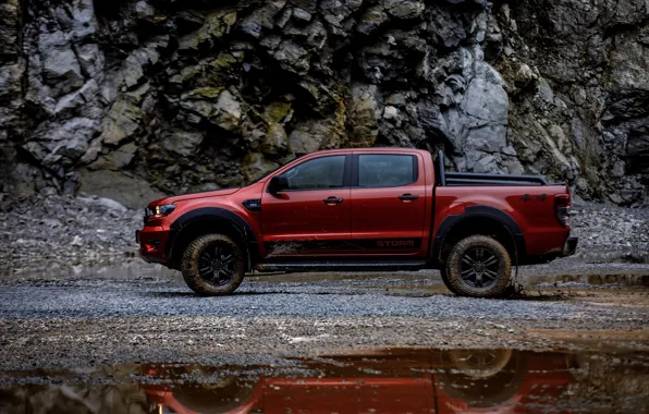 Ford, pickup, Storm, Ranger, in profile, 2020