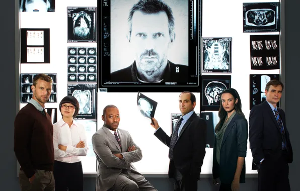 Picture the series, house, Dr. house, Season 8