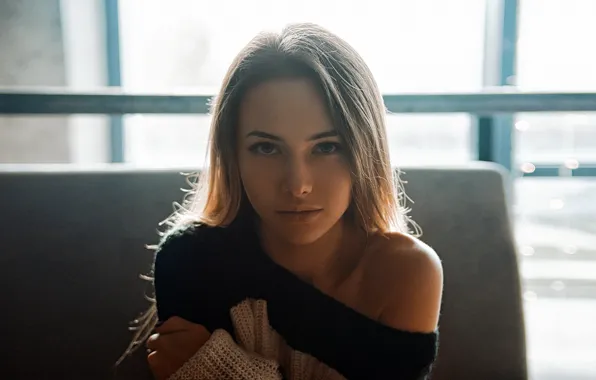 Look, pose, model, portrait, makeup, hairstyle, brown hair, beauty