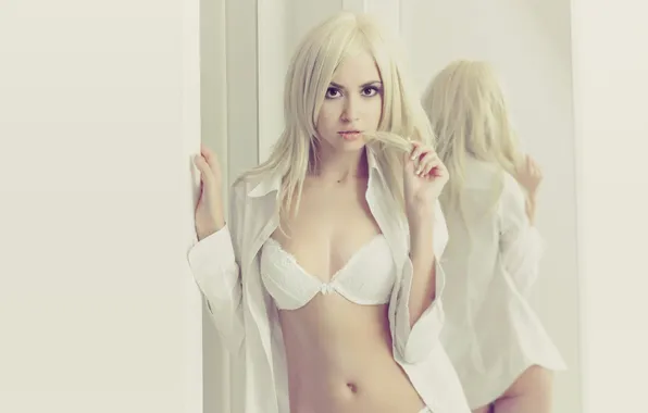 Look, girl, sweetheart, hair, linen, blonde, girl, beautiful