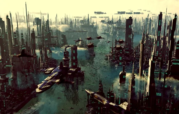 Water, the city, port
