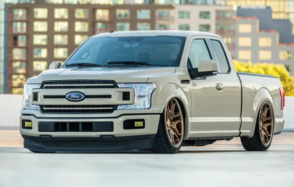 Wallpaper Ford, Front, F-150, Pickup, Tjin Edition, 2017, SEMA 2017 ...