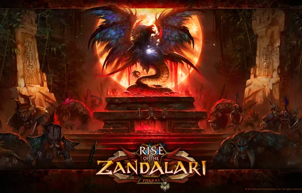 Picture wow, shaman, rise of the zandalar, sacrifice