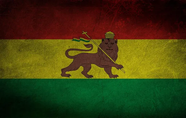 Picture flag, coat of arms, Bolivia