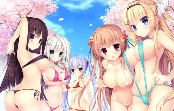 Kawaii, girl, sexy, ass, pussy, boobs, breast, anime