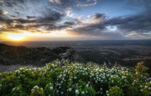 Picture HDR, Mesa Verde National Park, Geologic Overlook