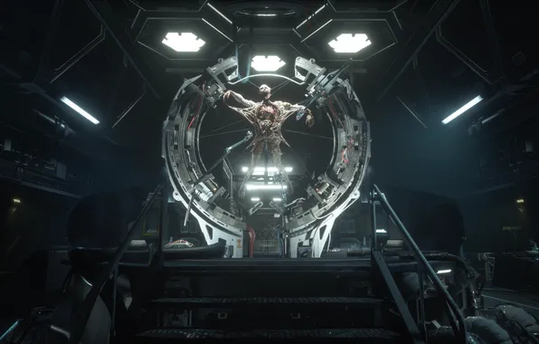 Dead Space, Subject Zero, Screenshot, Screenshot, The Callisto Protocol, Patient zero