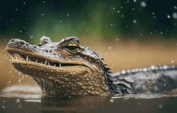 Animal, wildlife, crocodile, reptile