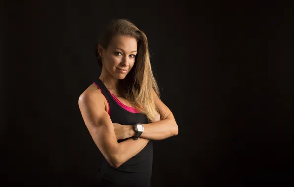 Picture pose, female, athlete