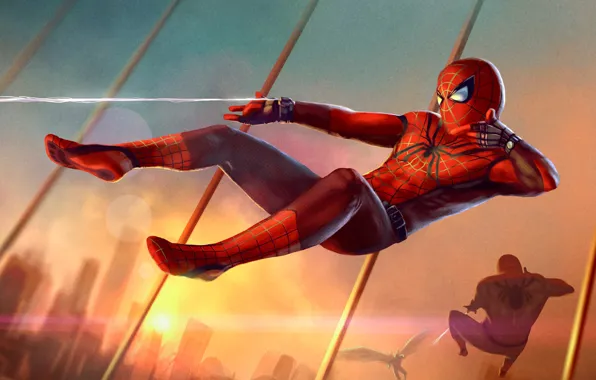 Fiction, figure, web, art, costume, Marvel, comic, Spider-Man