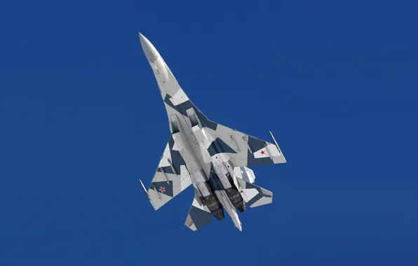 Fighter, Dry, Su-35BM, 902