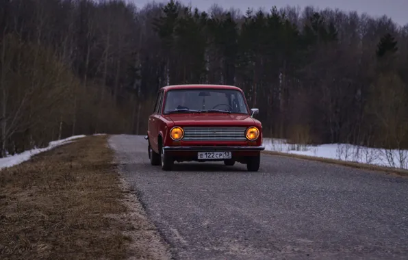 Retro, classic, VAZ, 2101, Resto