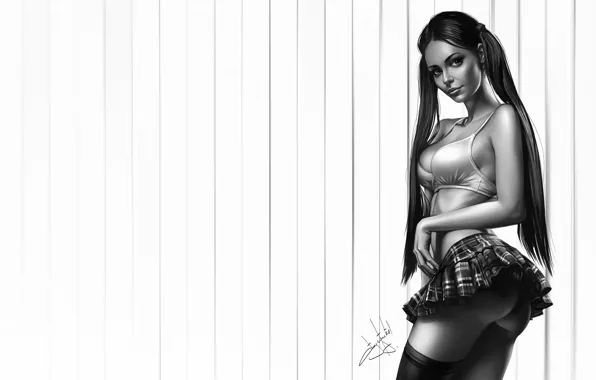 Girl, Ass, Figure, Girl, Skirt, Ass, Buttocks, Erotic