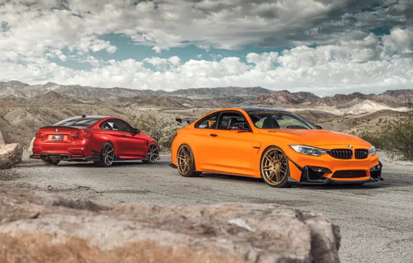 Picture auto, the sky, clouds, landscape, design, style, car, BMW M4