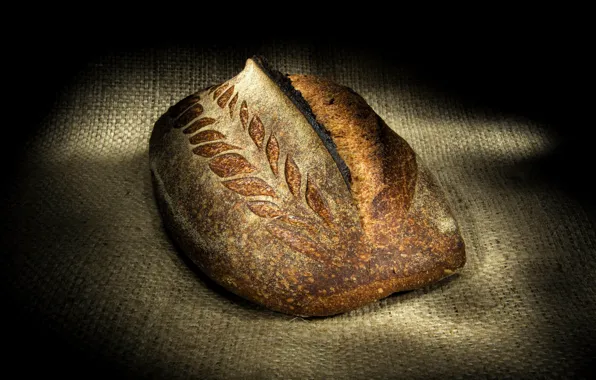 Picture pattern, bread, burlap, spike, roll