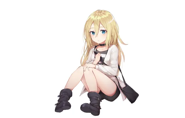 Picture girl, background, Angel bloodshed, Satsuriku no Tenshi