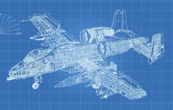Design, scheme, attack, A-10, Thunderbolt II, The thunderbolt II