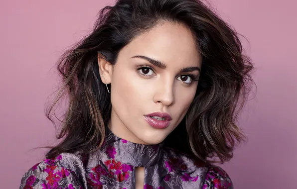 Look, girl, face, background, actress, brunette, lips, beauty